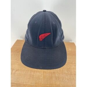 Red Wing Shoes Hat Men's Adjustable Navy Blue Red Wing Logo Snapback